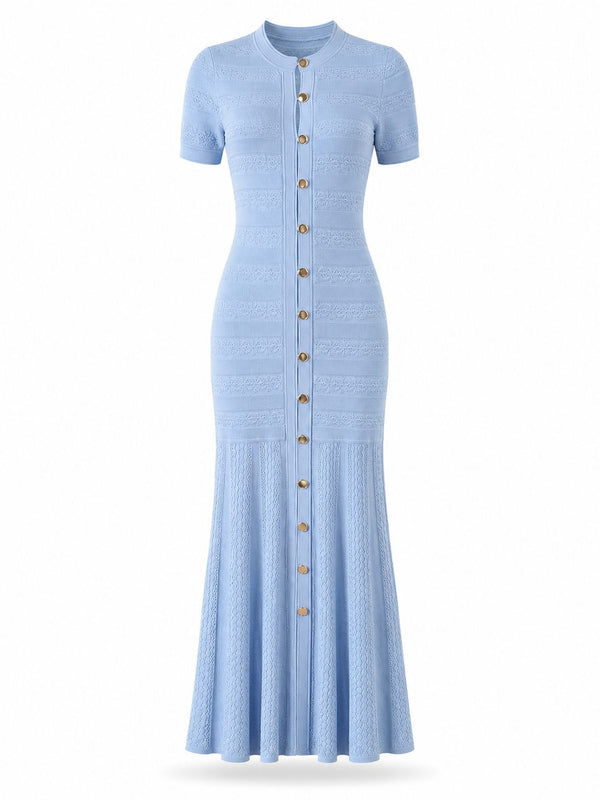 Cap-Ferrat Knit Maxi Dress