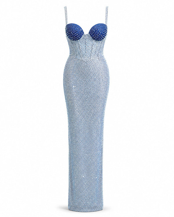 Abito con Perline Céleste