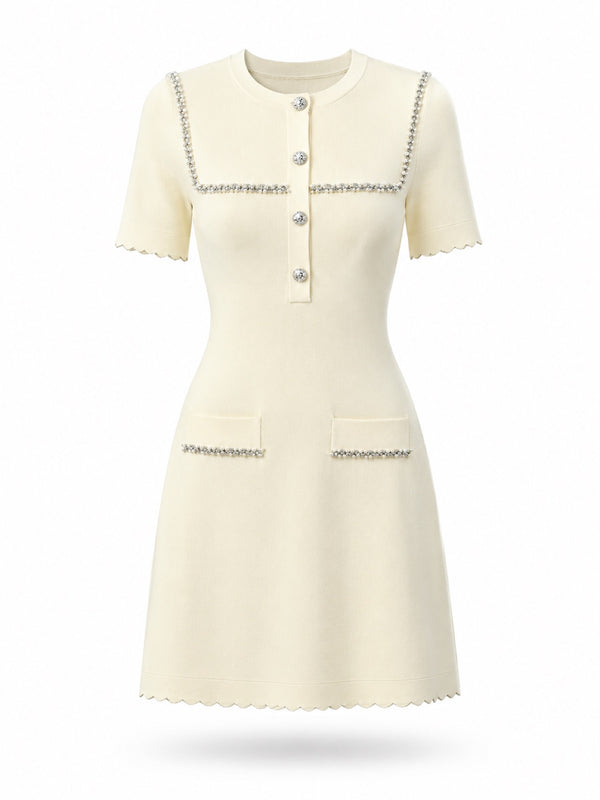 Diamant Tweed Mini Dress