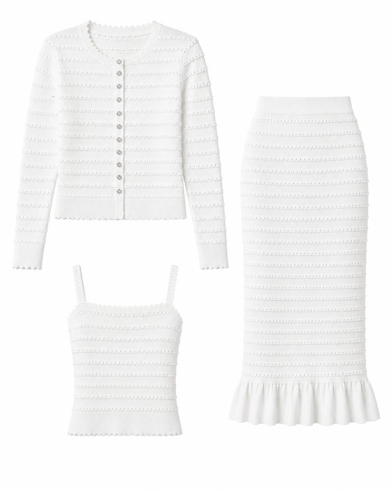 Sablé Knit Set