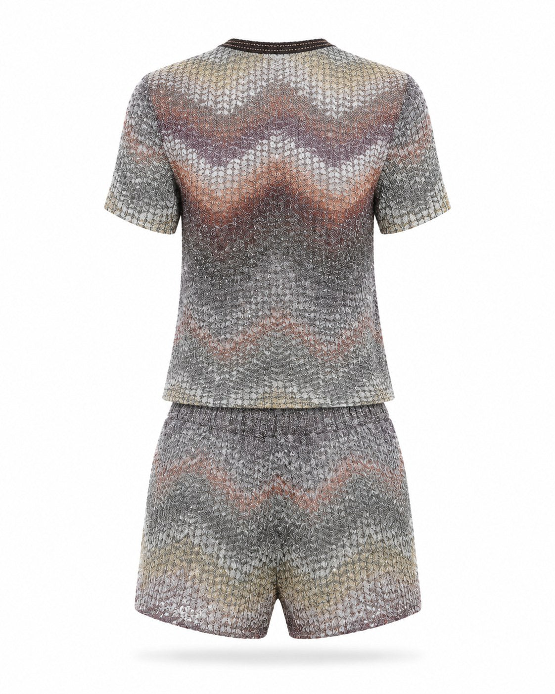 Conjunto de punto chevrón Fayence