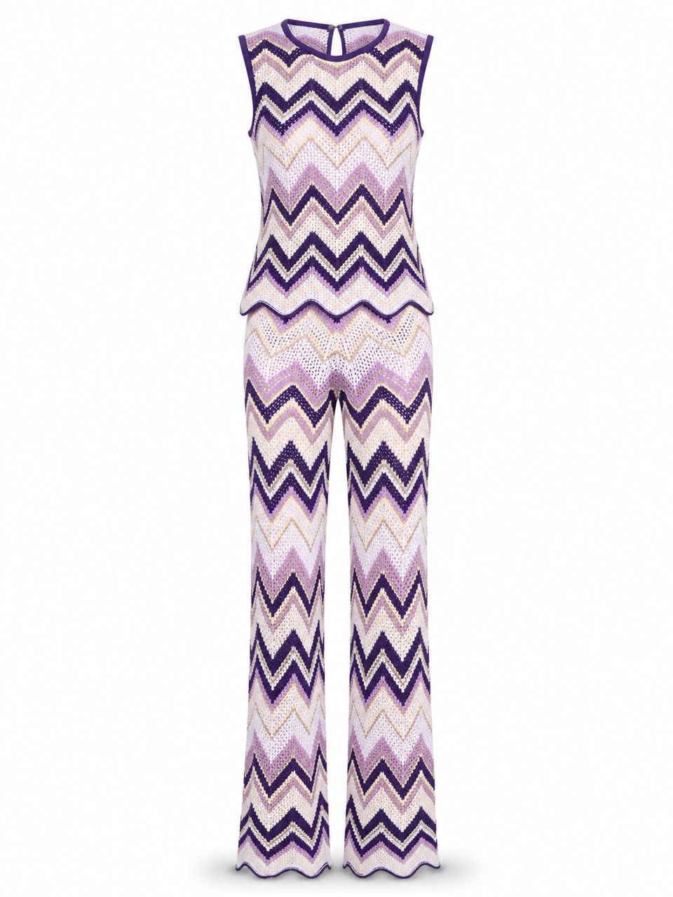 Grasse Chevron Knit Set