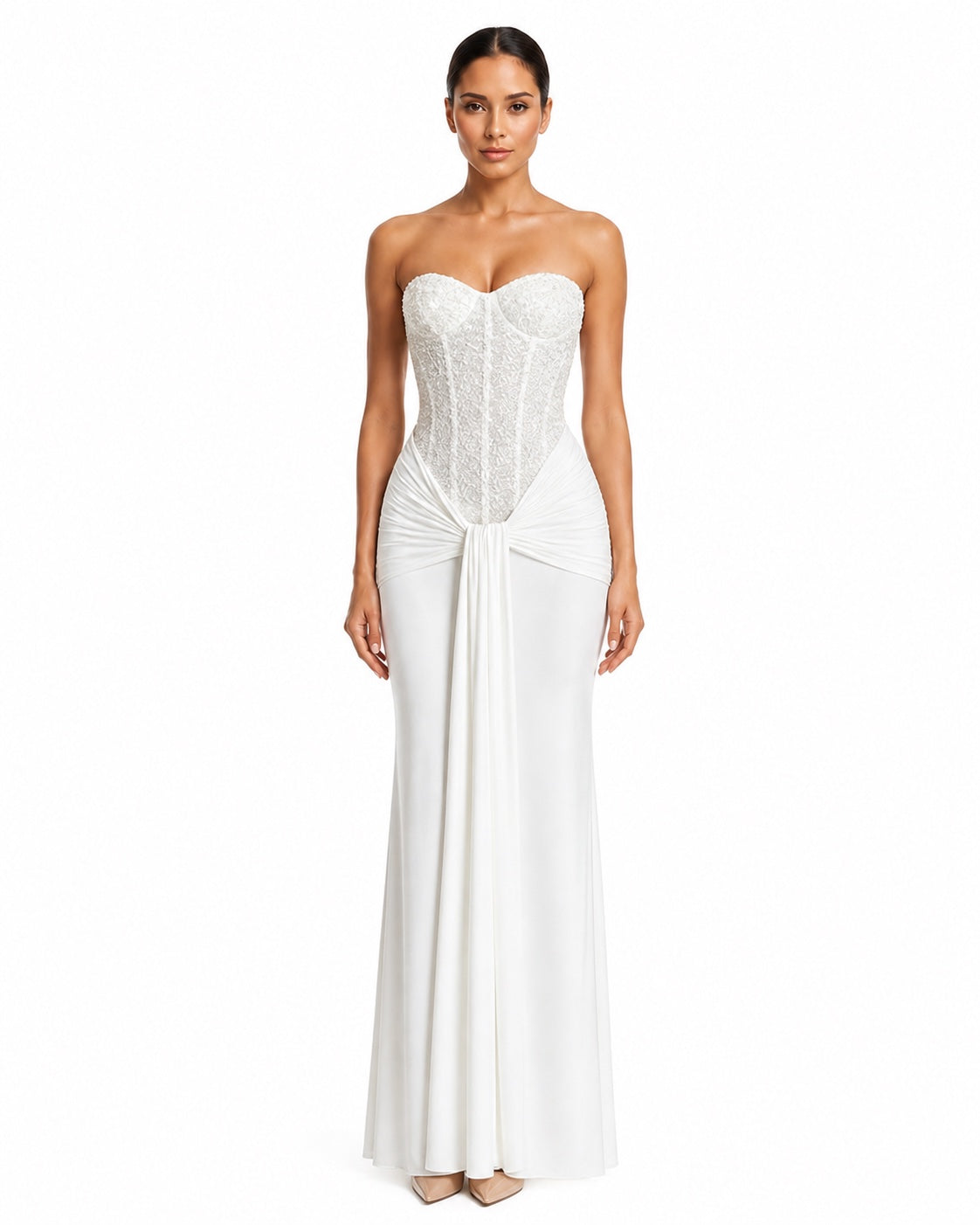 Opio Ivory Gown