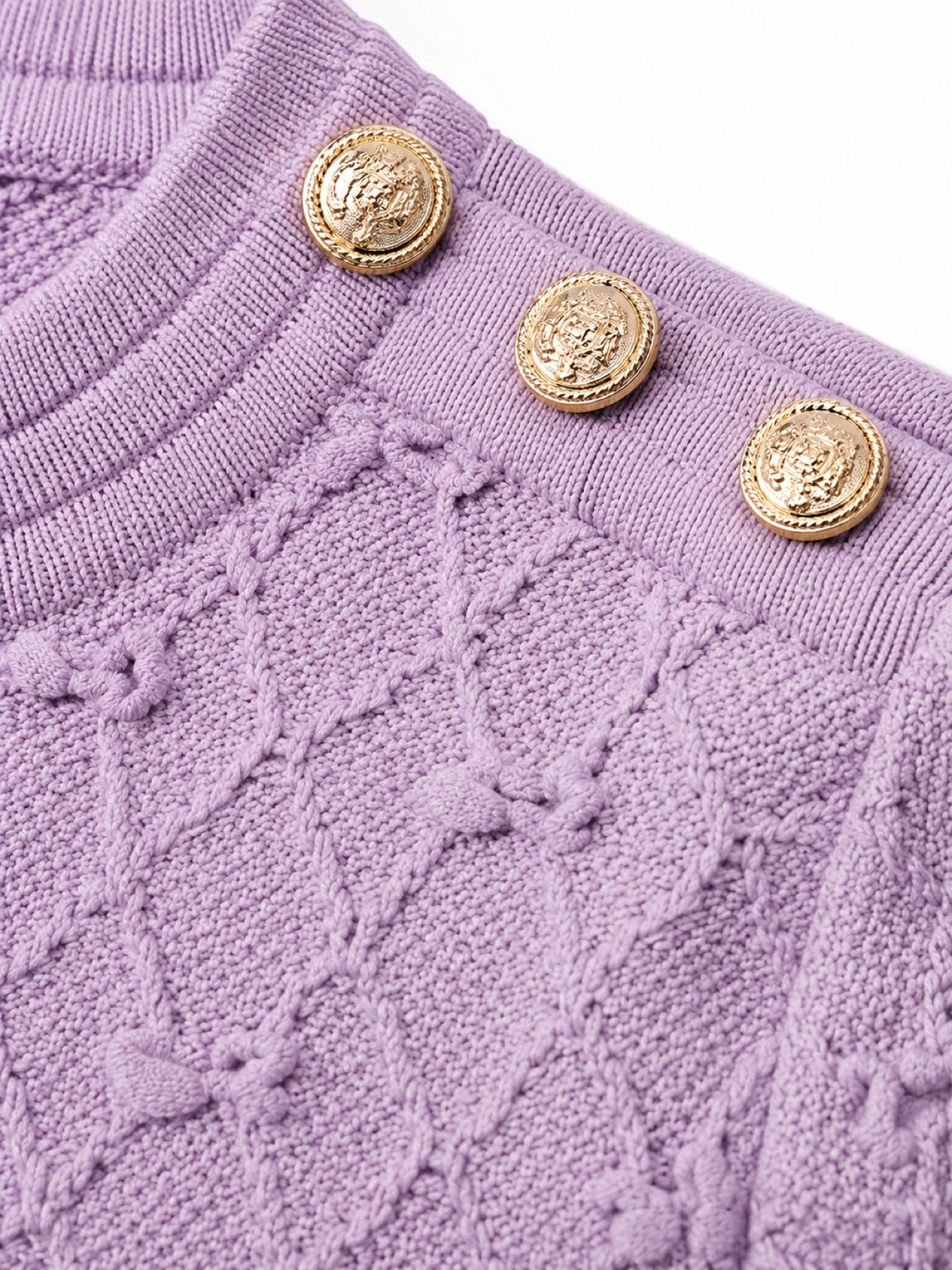 Lavande Knit Mini Dress