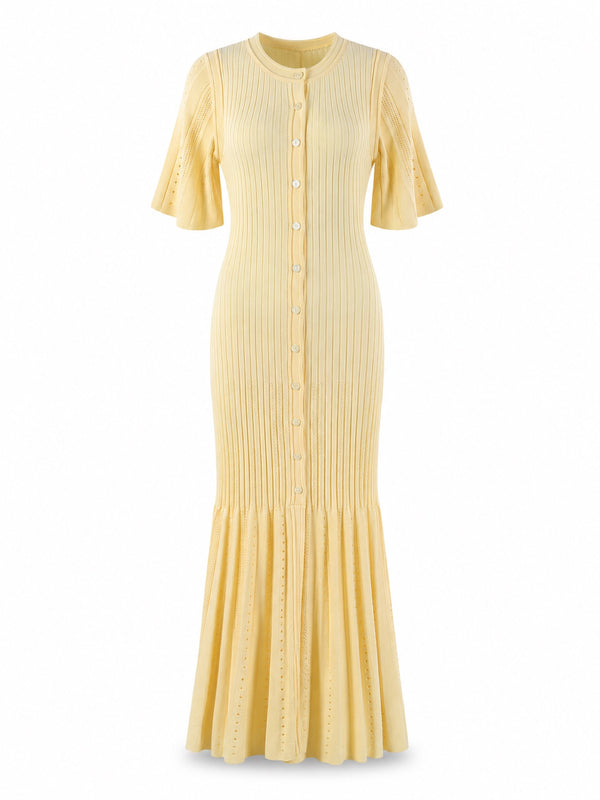 Limoncello Knit Maxi Dress