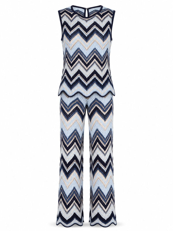 Mistral Chevron Knit Set
