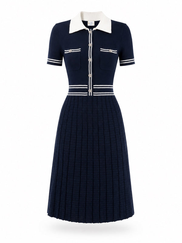 Nautique Polo Midi Dress