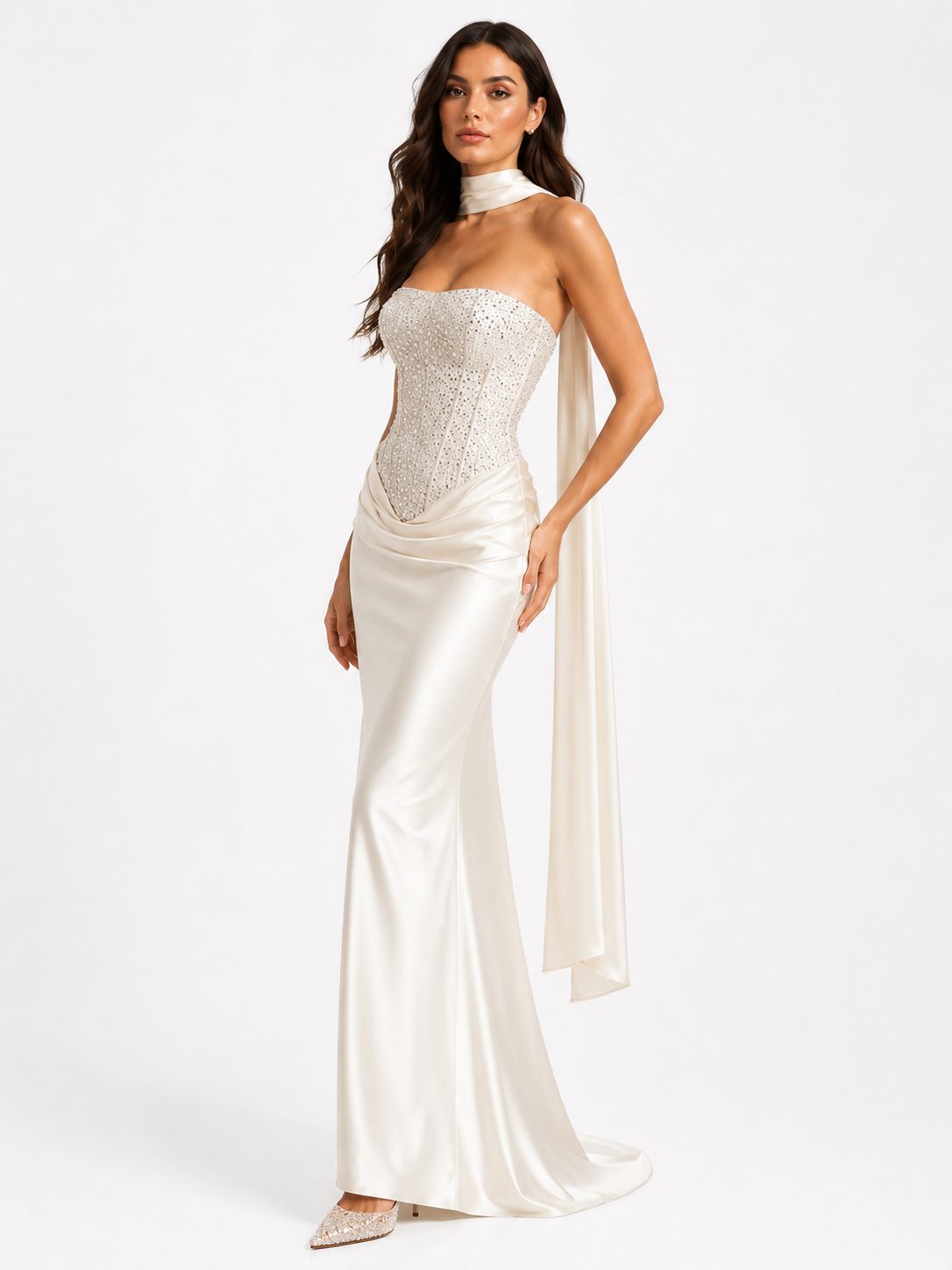 Pampelonne Corset Gown