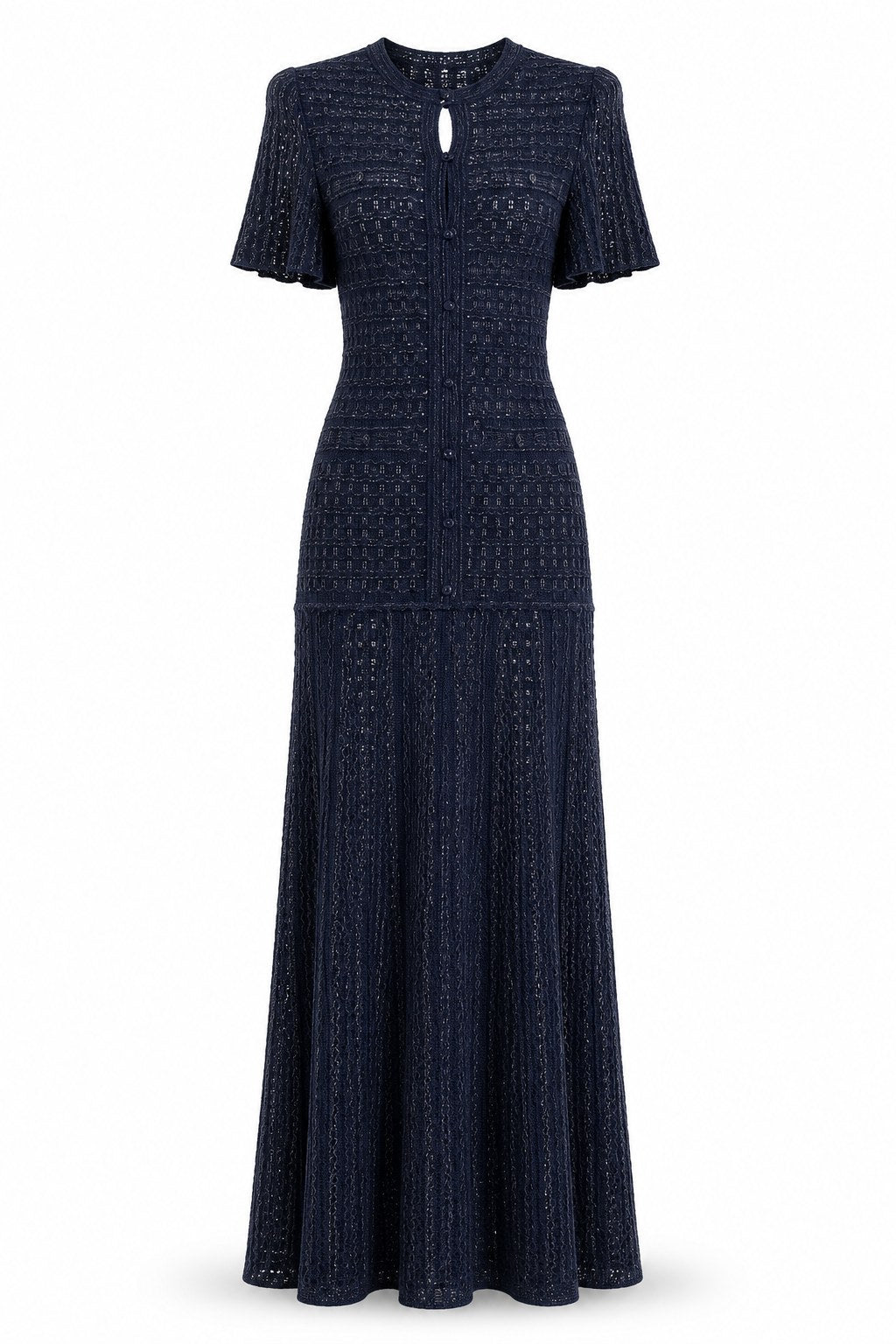 Maxikleid mit Knopfleiste Port-Cros