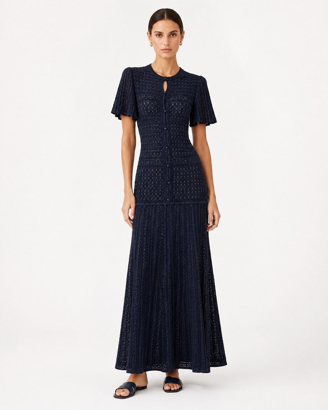 Maxikleid mit Knopfleiste Port-Cros