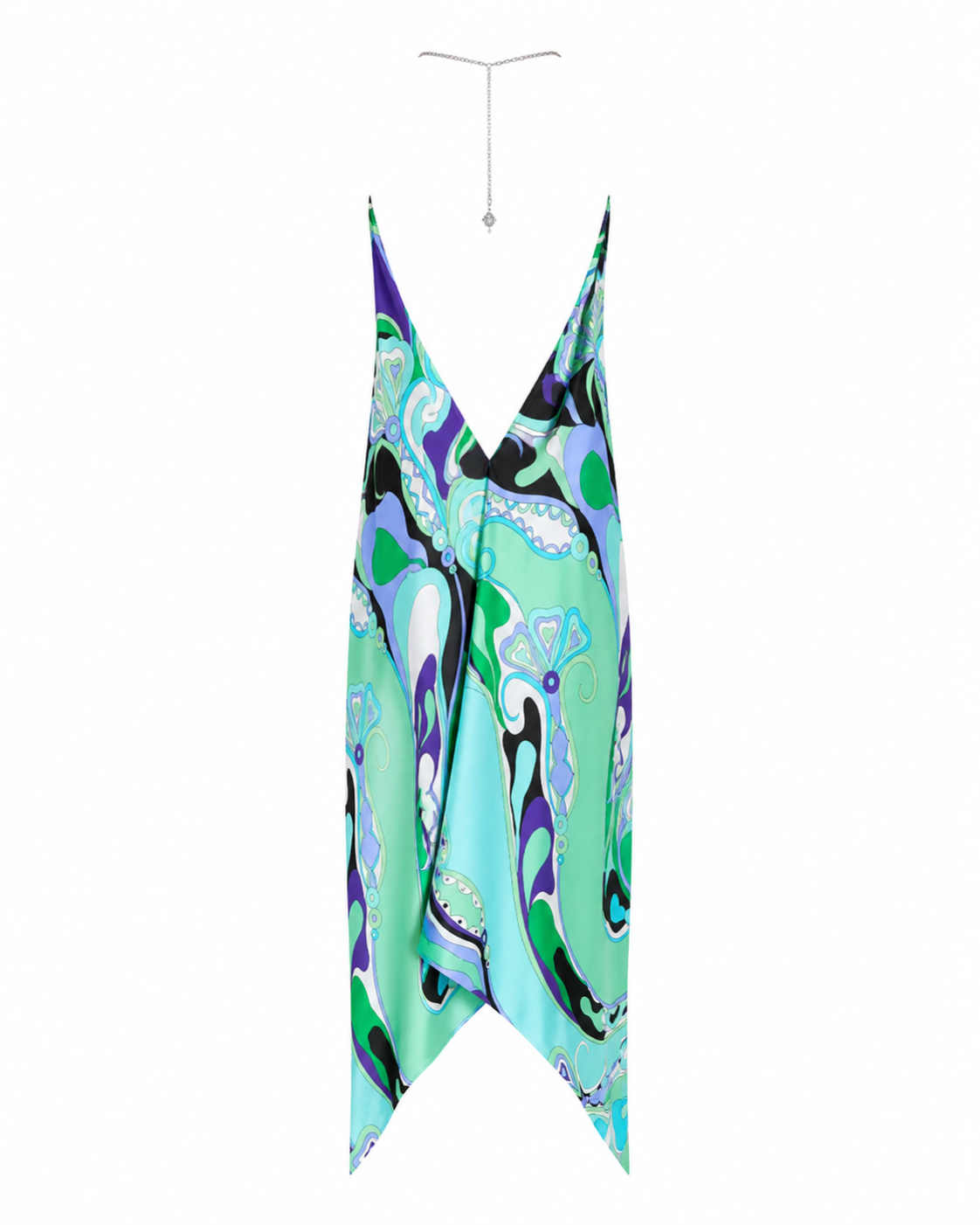 Šátkové halter šaty Portofino