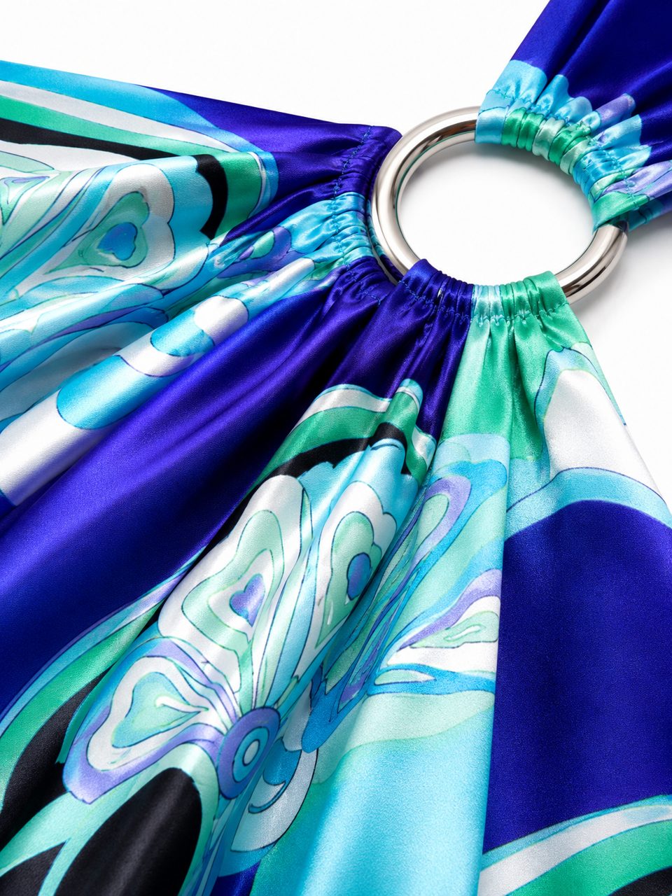 Portofino Scarf Halter Dress