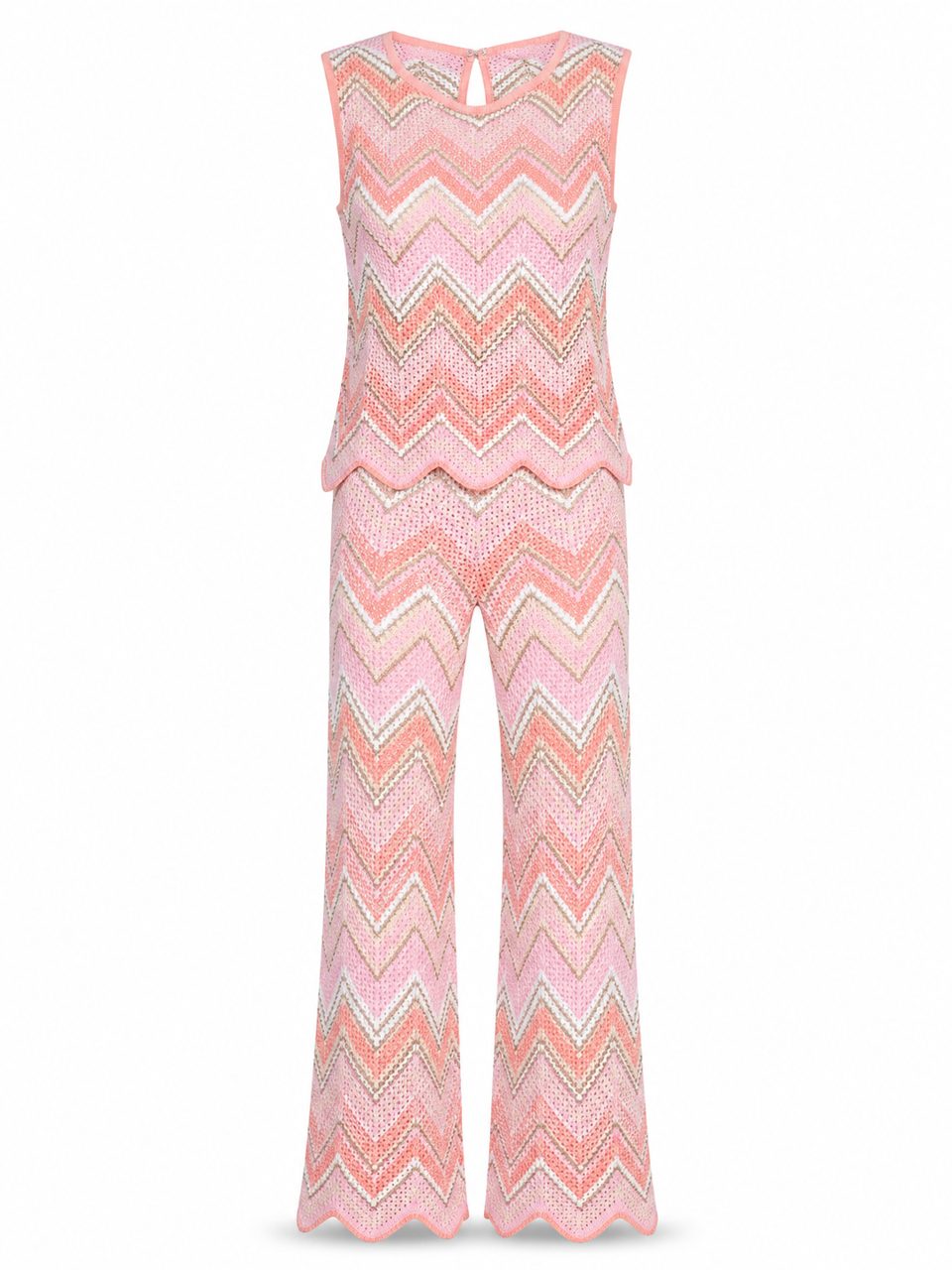 Ramatuelle Chevron Knit Set