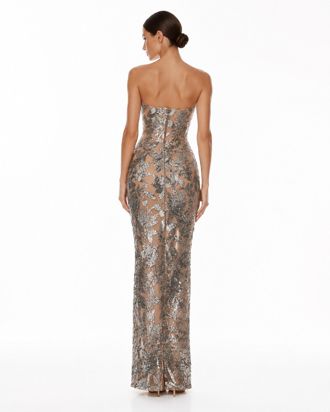 Robe longue Seillans à sequins