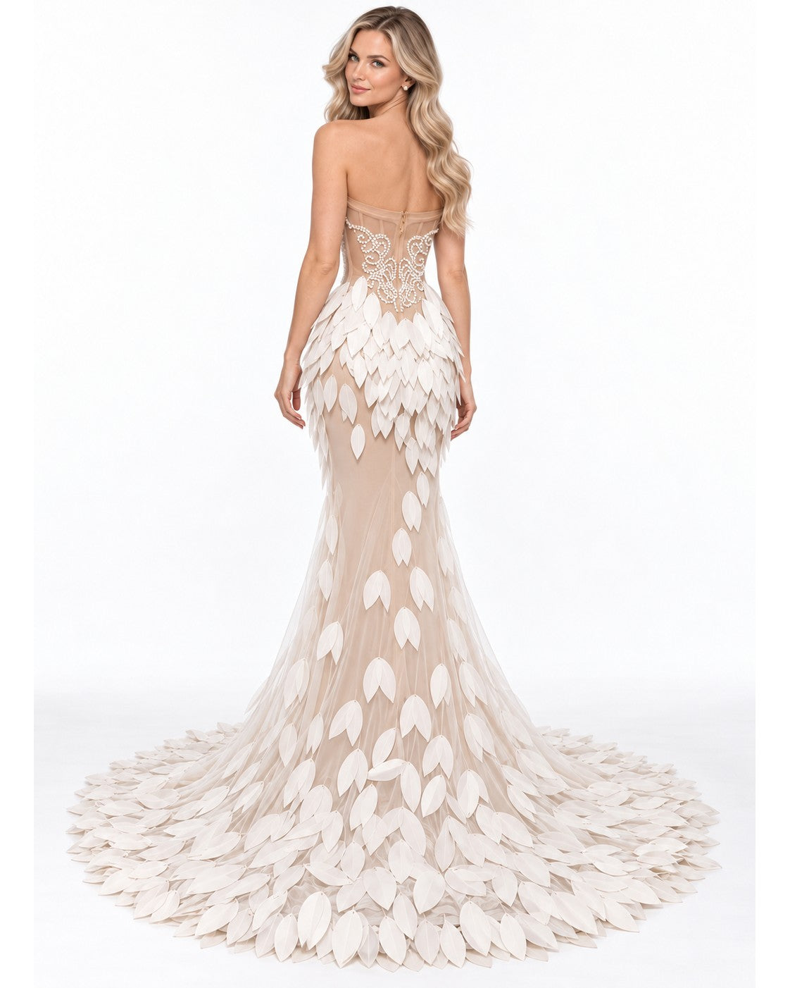 Tourtour Pearl Gown