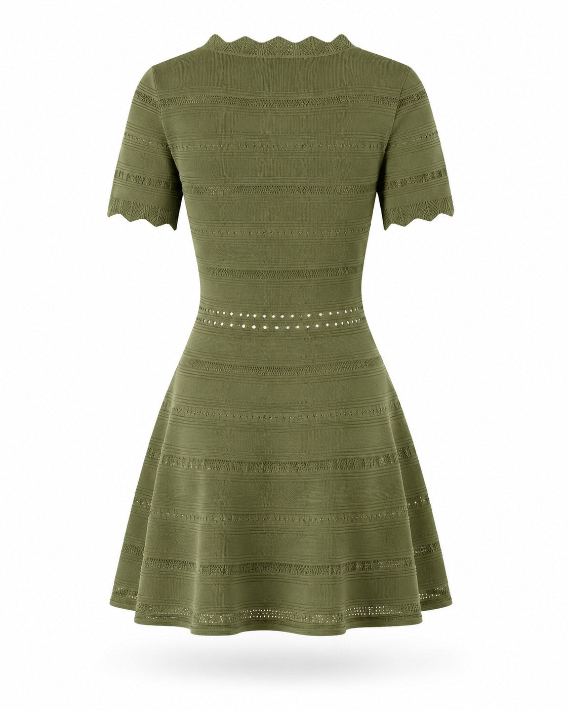 Verdon Button Mini Dress