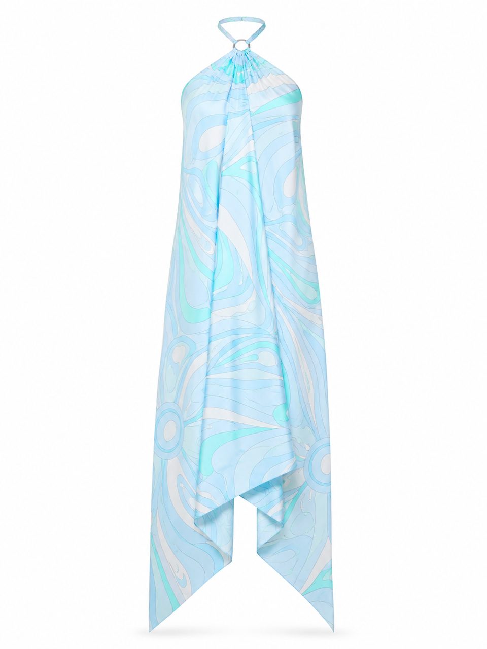 Villefranche Scarf Halter Dress