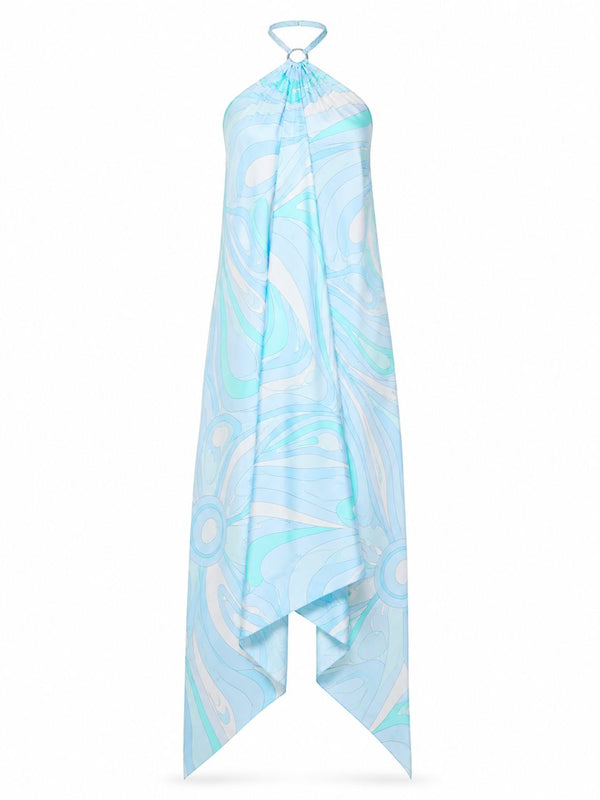 Villefranche Scarf Halter Dress
