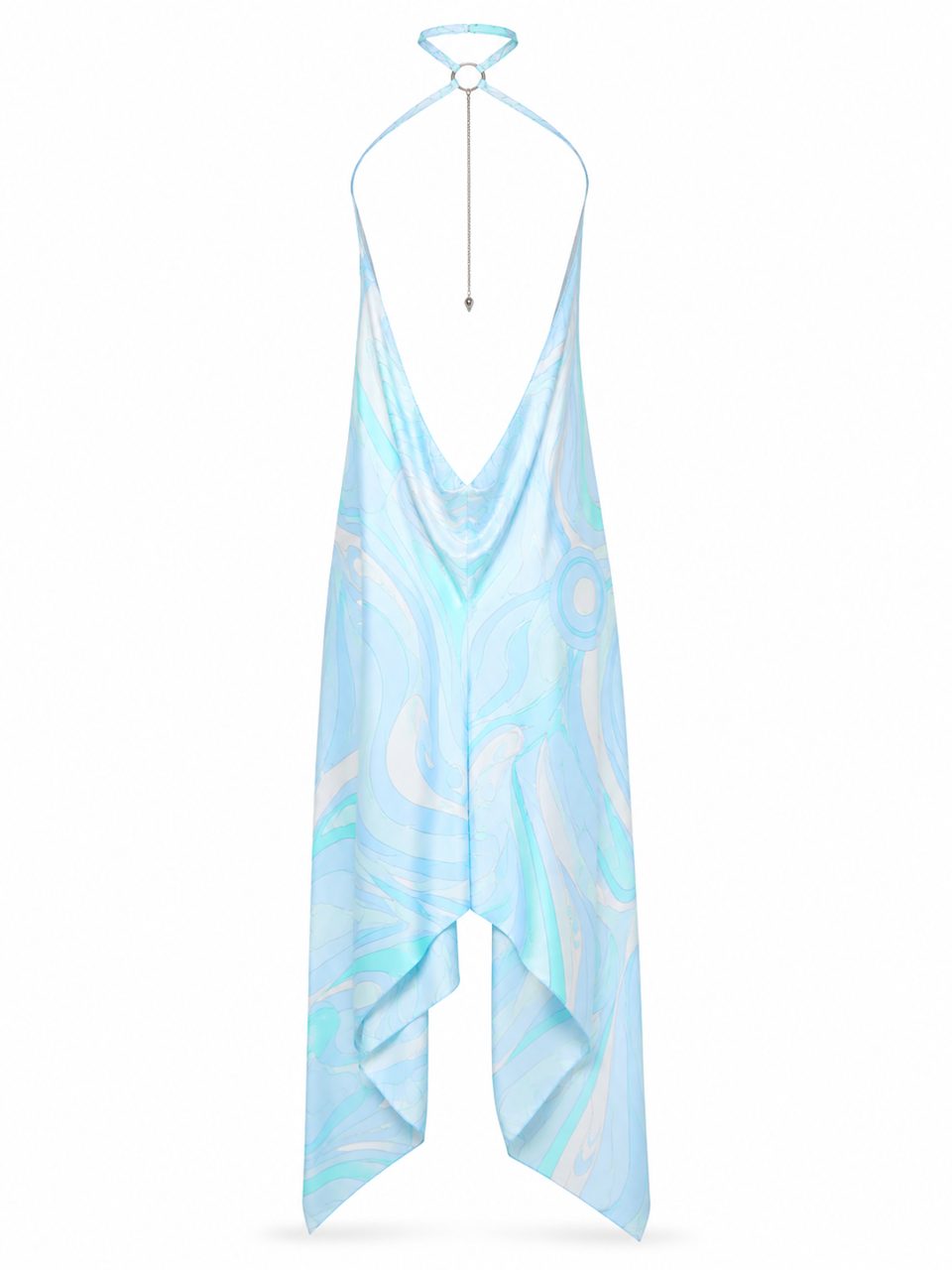 Villefranche Scarf Halter Dress