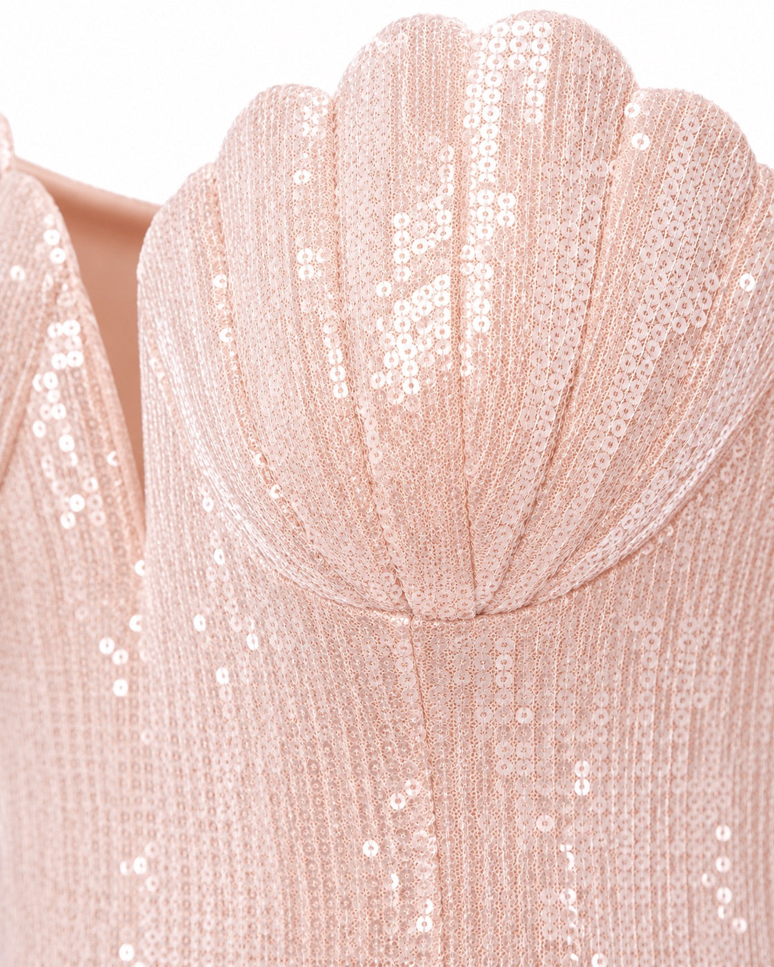 Vence Sequin Fishtail Gown lifestyle editorial